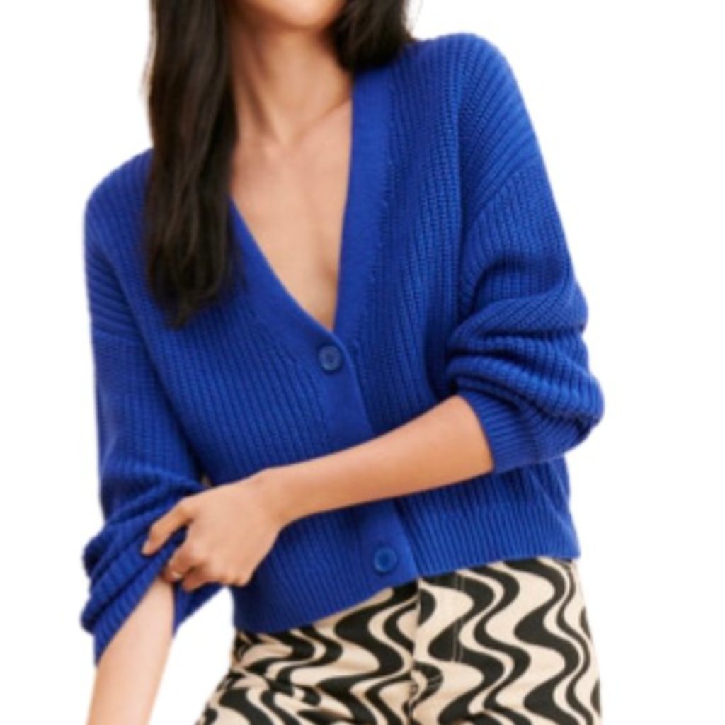 Revolve Rollas Sailor Slouch Cardigan Size Small